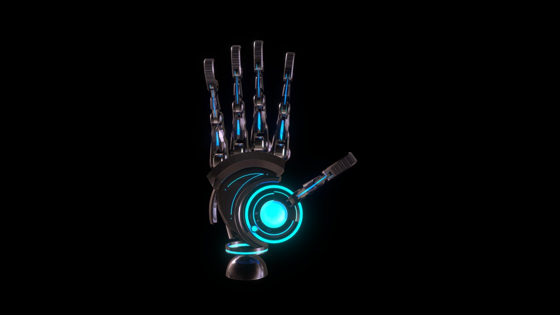 Gravitas - Augmented Hand - 3D model by mattbell (@mediumoverflow ...