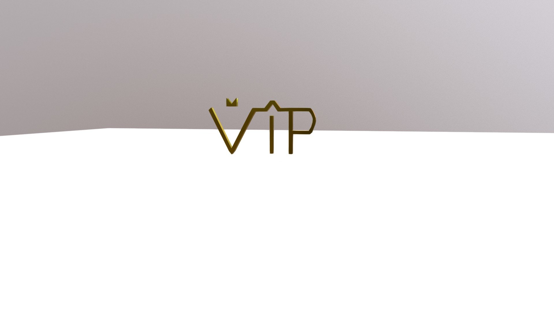 Golden VIP Text
