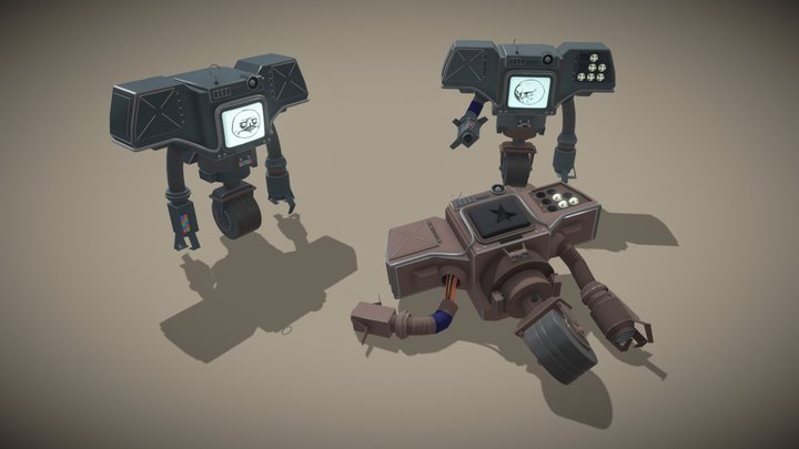 HW_Damage (Securitron) 3D Model