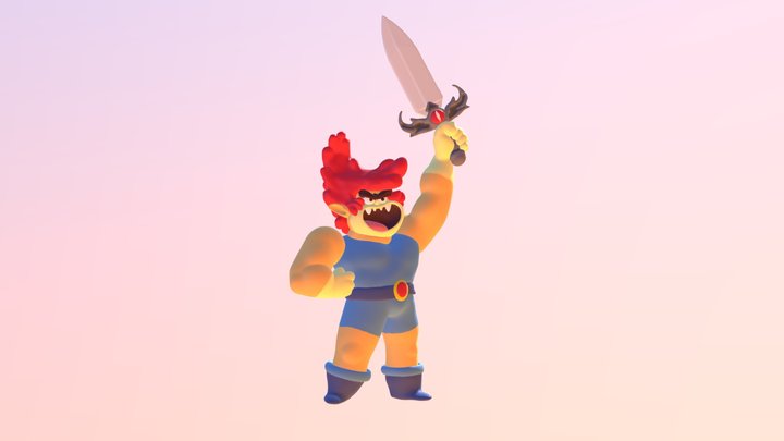 Thundercats Roar! Lionel 3D Model