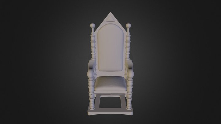 Isis Throne2 3D Model