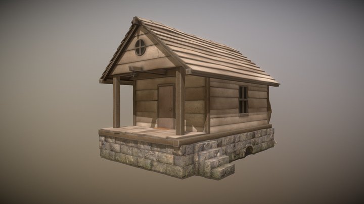 Water Mill 3D Model