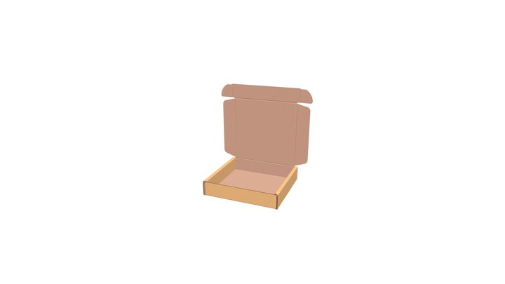 Caixa para correios 3D Model