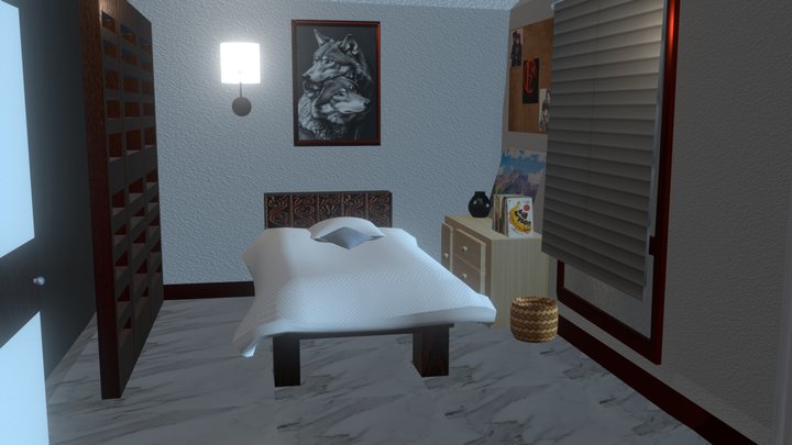 Cozy room 3D Model