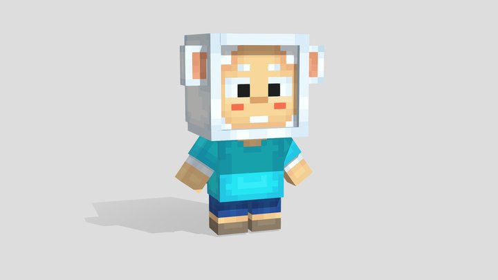 Sheep Mascot | NPC PacoSky 3D Model