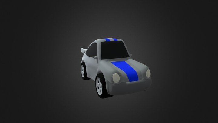 Porsche 911 Turbo 3.6 Tooned Custom 3D Model