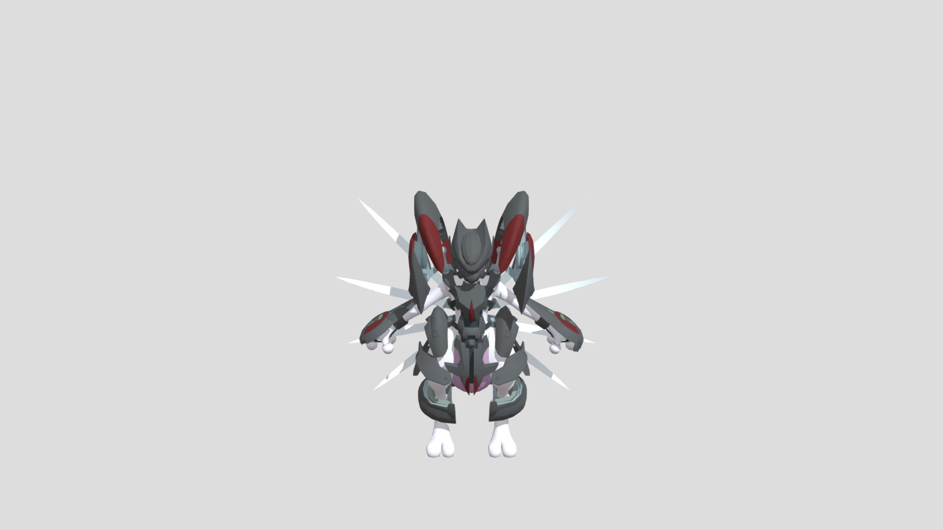 Mobile - Pokémon GO - #0150 Armored Mewtwo - The Models Resource