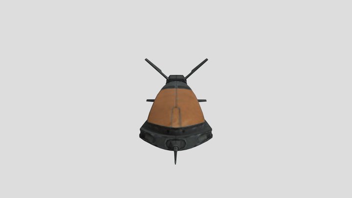 spaceship 3D Model