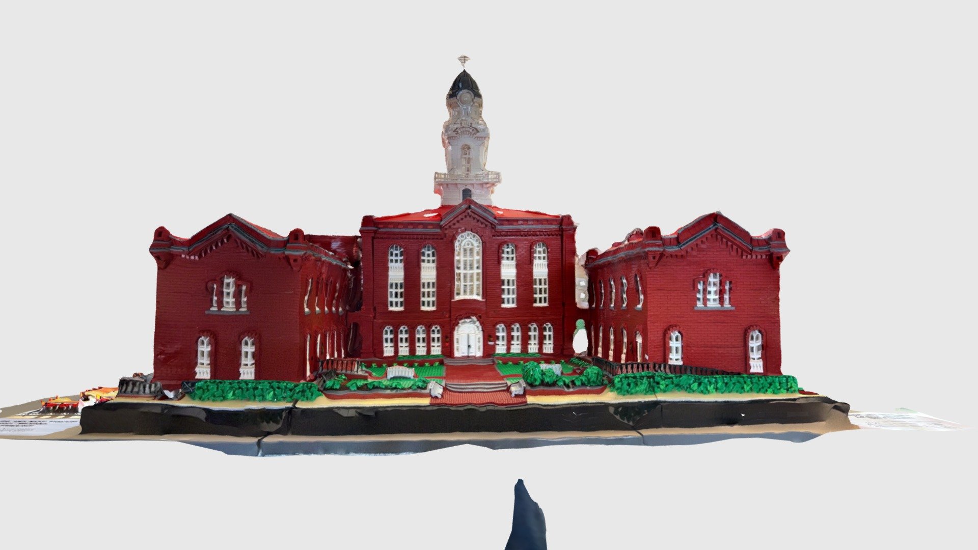 Virginia Seminary: Aspinwall Hall, Lego model