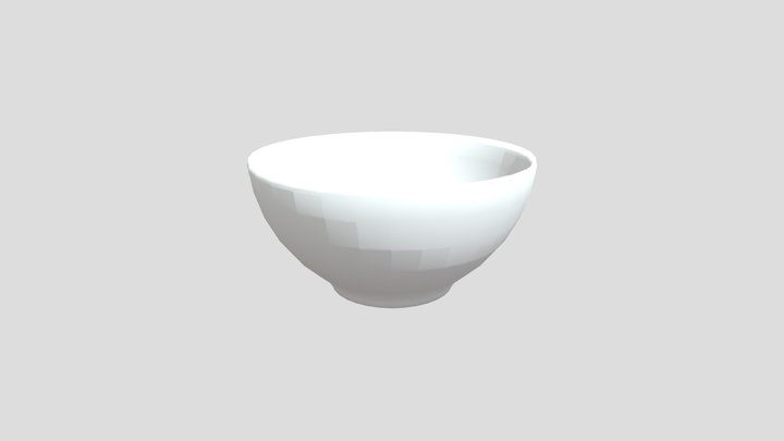 Bowl (Mangkok Mie Ayam) 3D Model