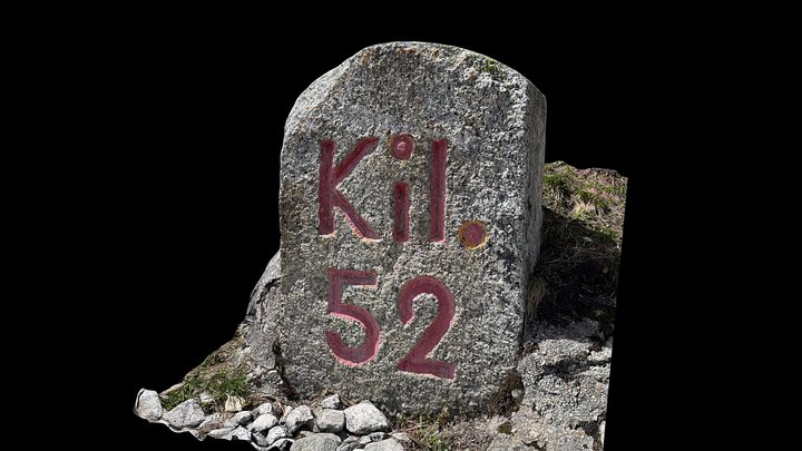Milestone Furkapass Km 52 von Altdorf – Modelo 3D gratuito STL