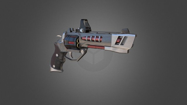 Claymore Revolver Mk.I 3D Model