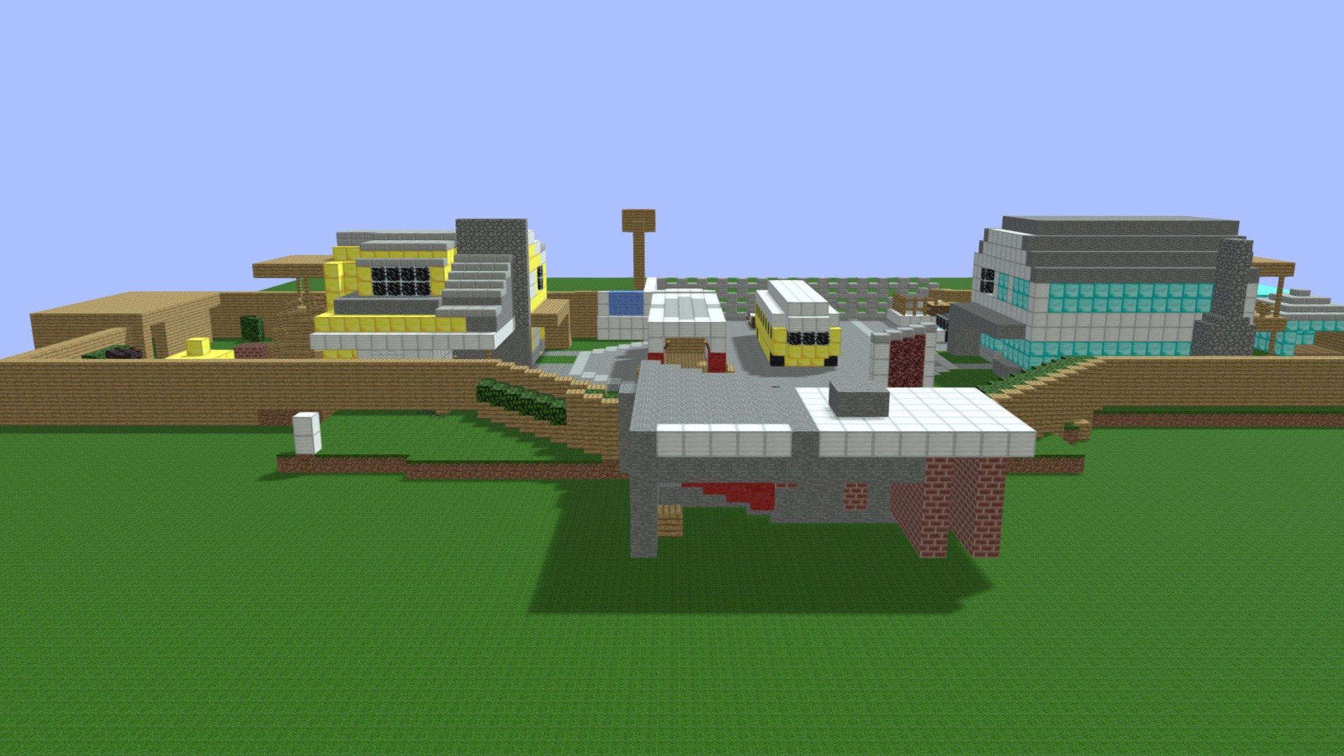 nuketown map pixel gun apocalypse 2 Download Free 3D model by