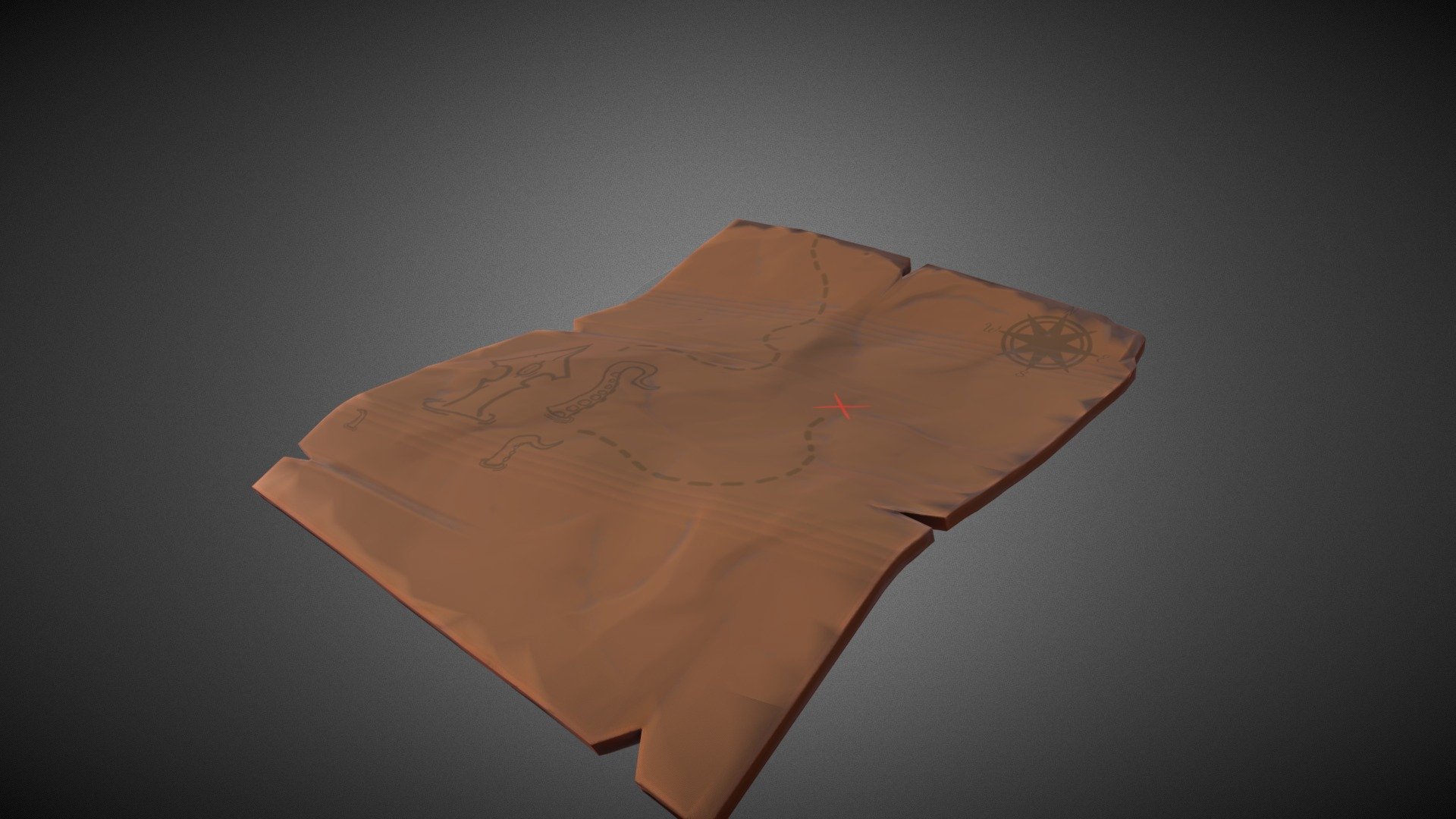 Stylized map