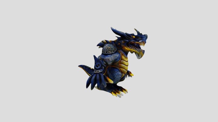 Dragon Boss V3_fbx 3D Model