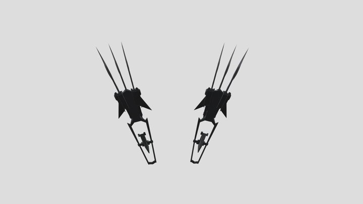 Titan Tv Man Claws 3D Model