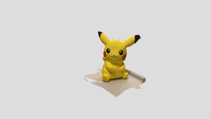 Test Pikachu 3D Model
