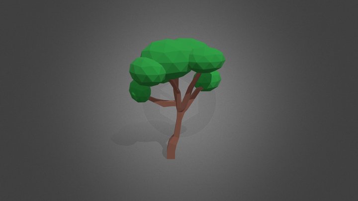 Tree for Food Frenzy 3D Model