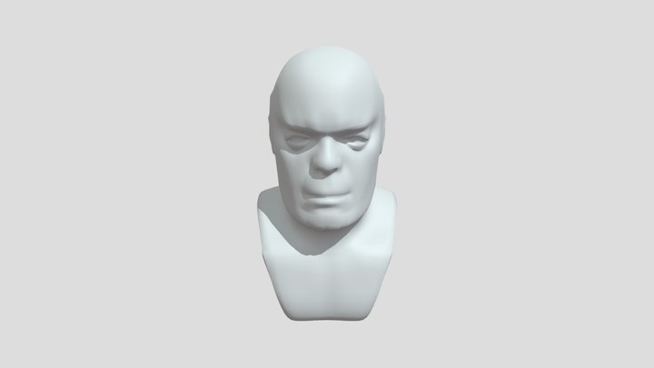 Character Bust LOD 0 3D Model