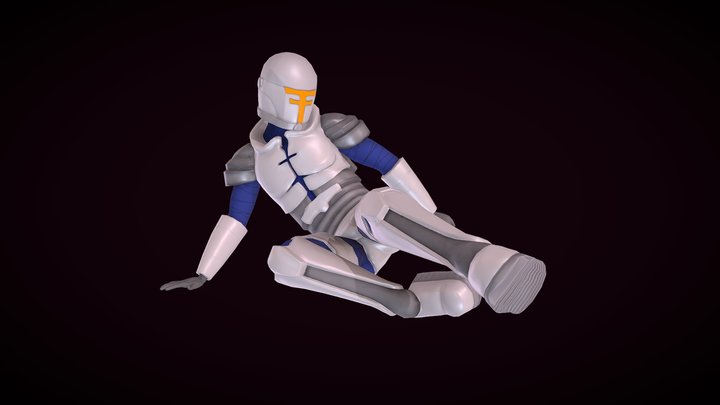 Sci-fi Character 3D 3D Model