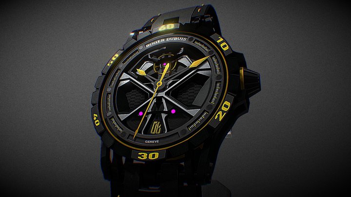 Roger Dubuis Lamborghini Huracan Black by SDC