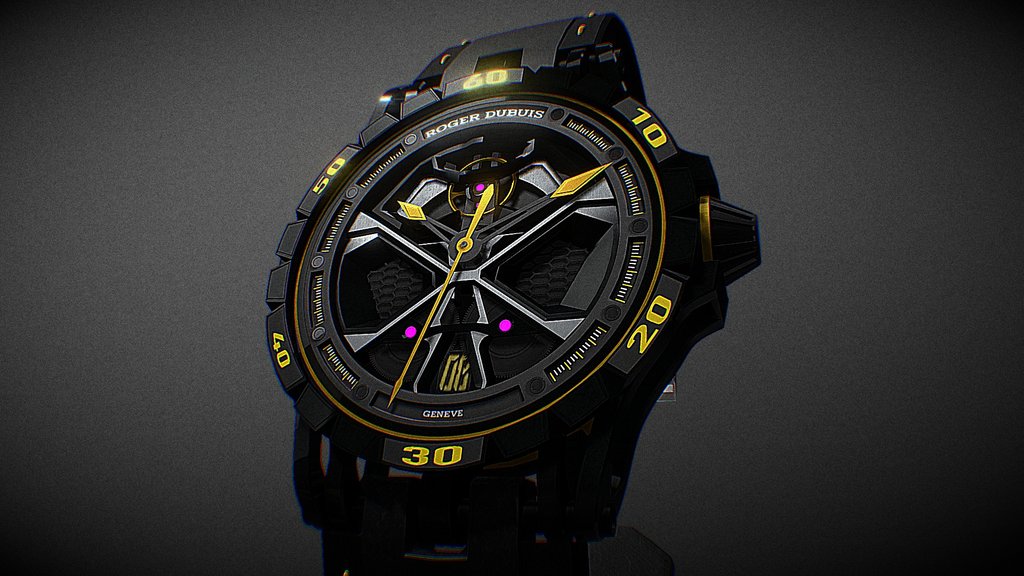 Roger Dubuis Lamborghini Huracan Black by SDC