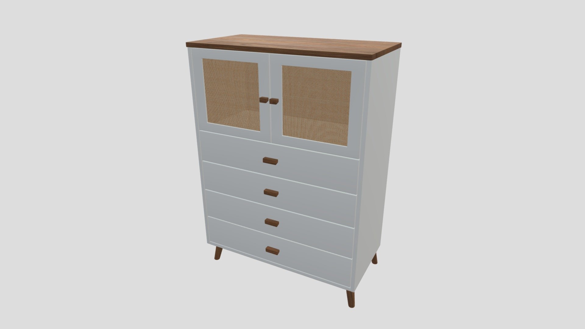 11A boho style dresser oak top from boho-art.com