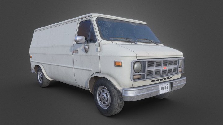 Van (game asset) 3D Model