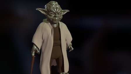 Yoda 3D Model