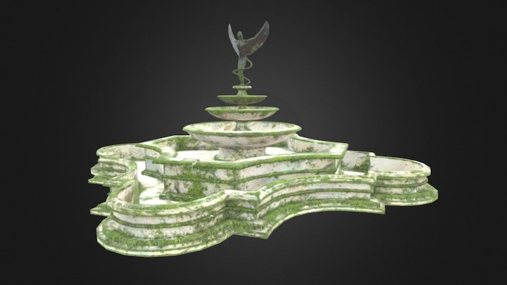 Fointain (Diorama Test) 3D Model