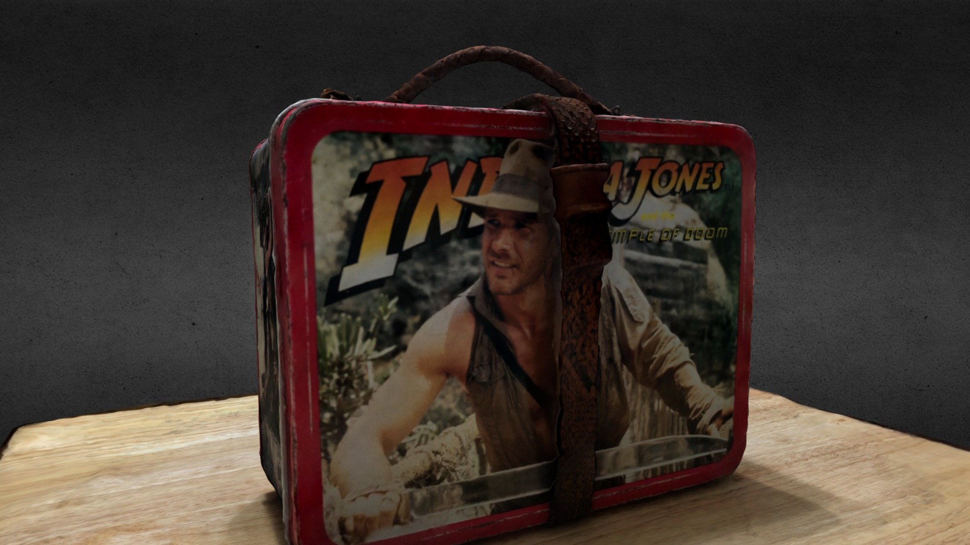 Indy Lunch Box — Sketchfab embed 3D viewer
