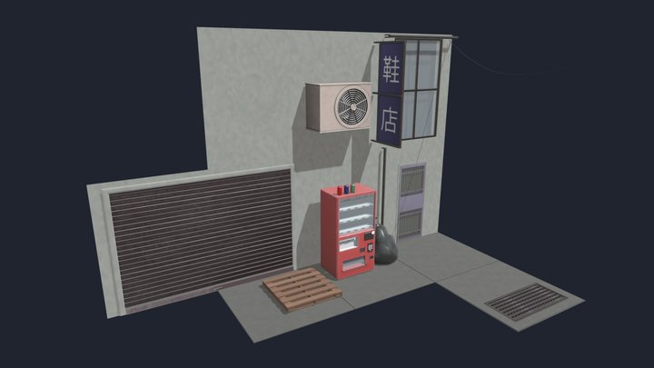 AlleywayModularProps 3D Model