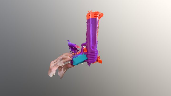Nerf water gun fortnite 3D Model