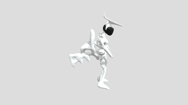 드래곤 화석의 정령 3D Model