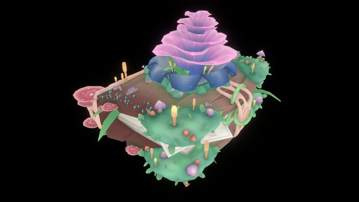 The Myconomicon 3D Model