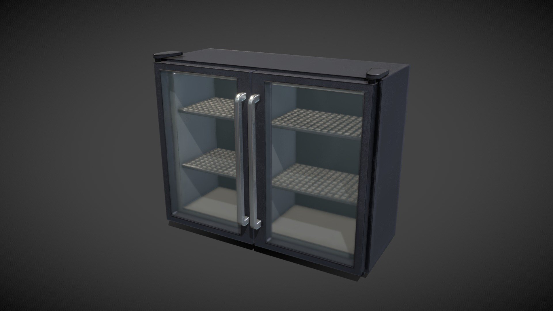 Mini Fridge Buy Royalty Free 3D model by heskilstudio [2ad4ec0