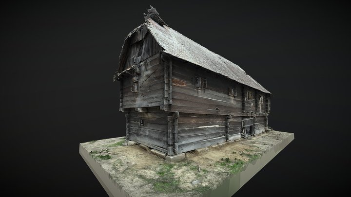 House Jakopović, Bok Palanječki, Croatia, EU 3D Model