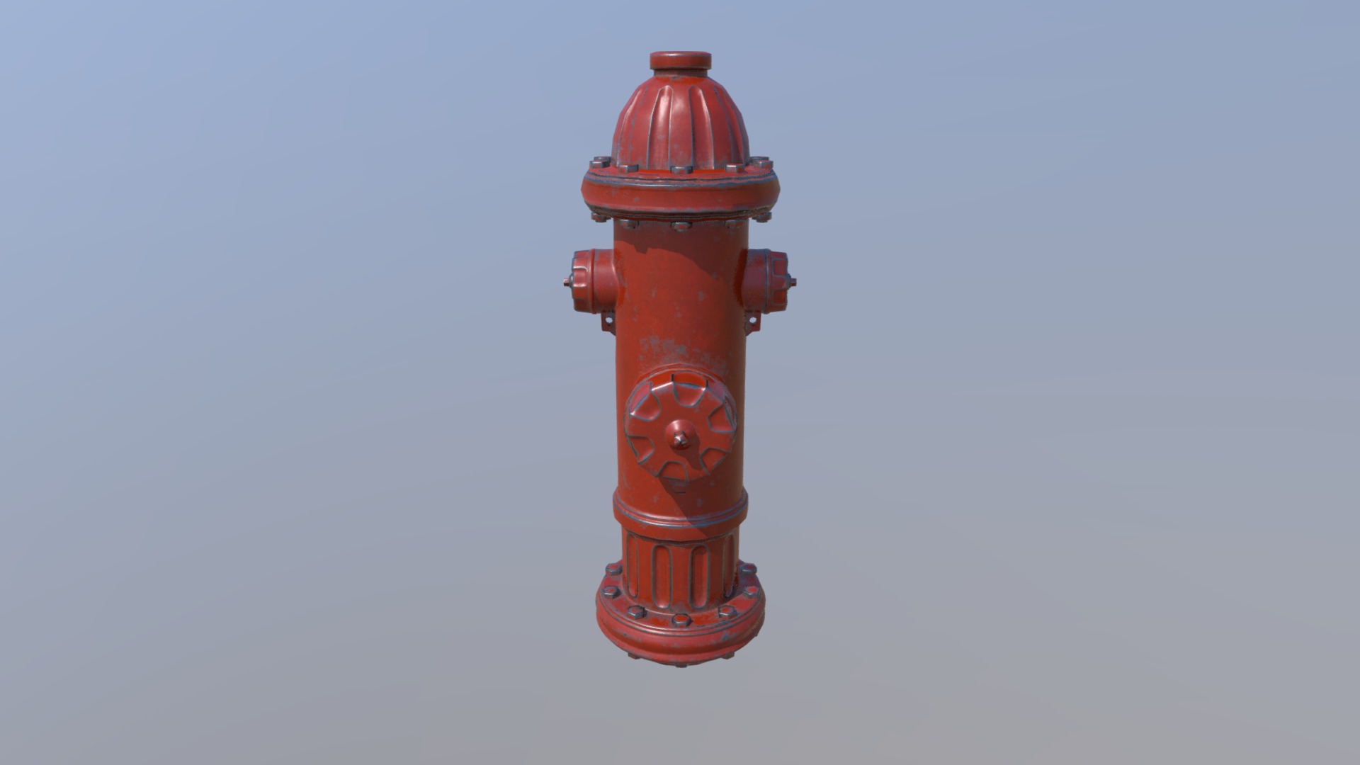 3D model The fire hydrant you’ve dreaming about - This is a 3D model of the The fire hydrant you've dreaming about. The 3D model is about a fire hydrant with a red top.