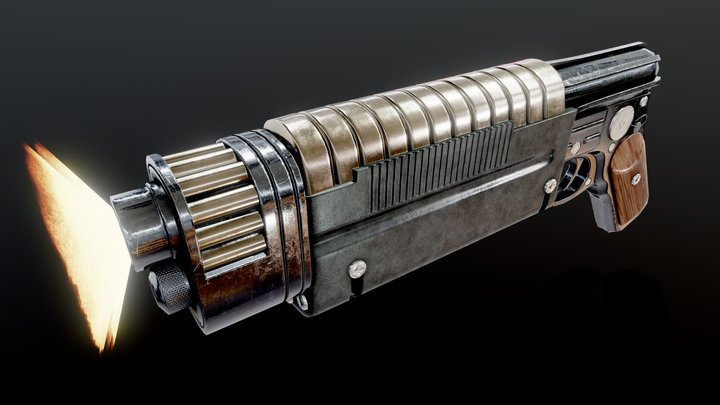 Bryar Pistol from the Jedi Knight series