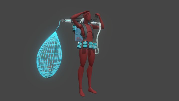 Prop Jam November - Blue Squad 3D Model