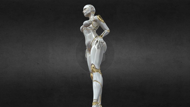 Cyborg 3D Model by FVART3D – Hire Ready 3D Model