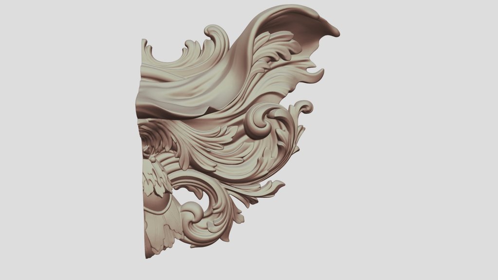 Ornate Wood Scrollwork