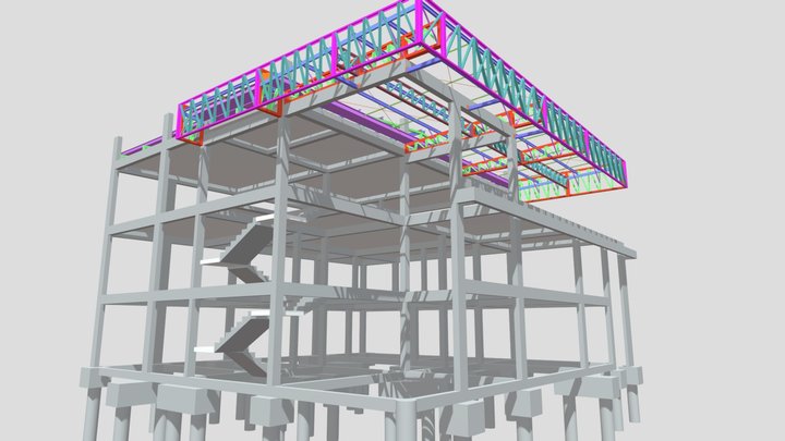 OBRA 288 - INSTITUTO VENTRI - RVC ENGENHARIA 3D Model