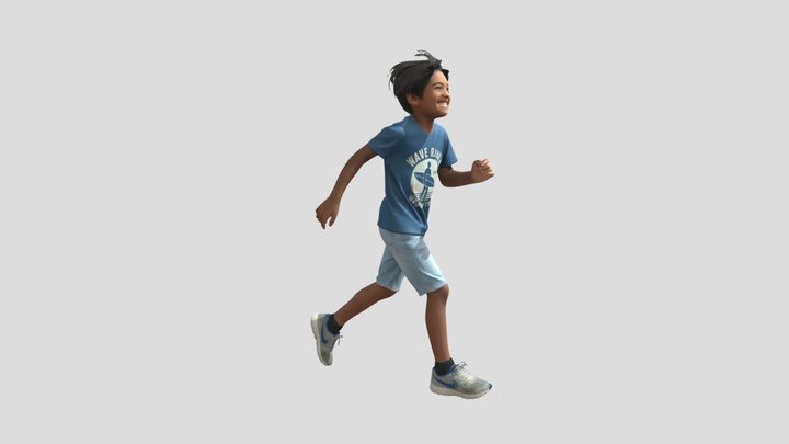 Joyful Run – Kostenloses 3D-Modell STL