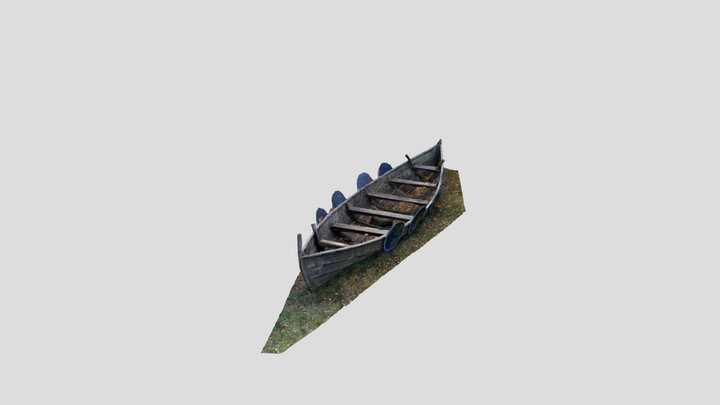 Viking Ship - Playground 3D Model