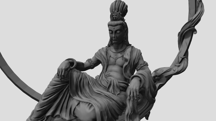 BUDHA 2L_STL 3D Model