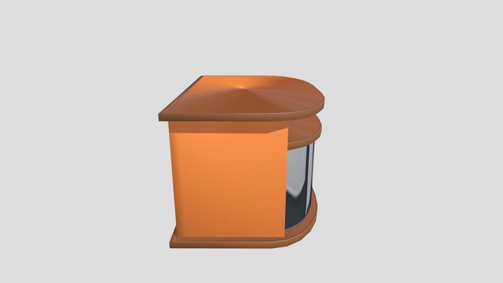 Bedside Table 3D Model