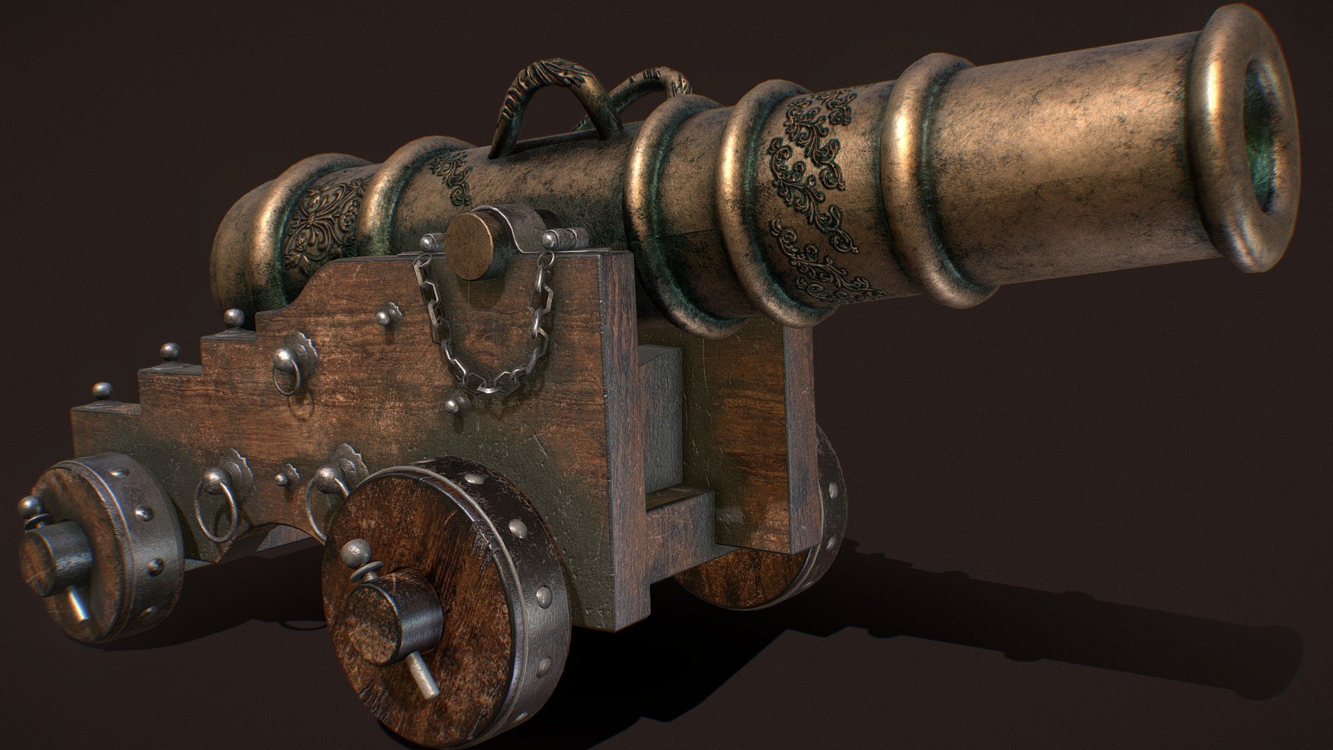 Old Naval Cannon