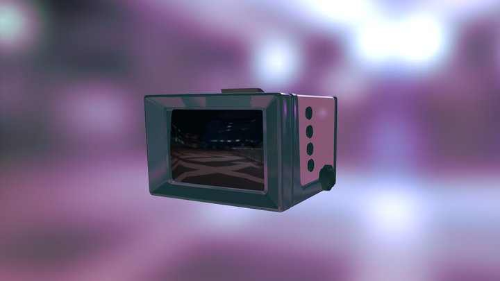 Télé 3D Model