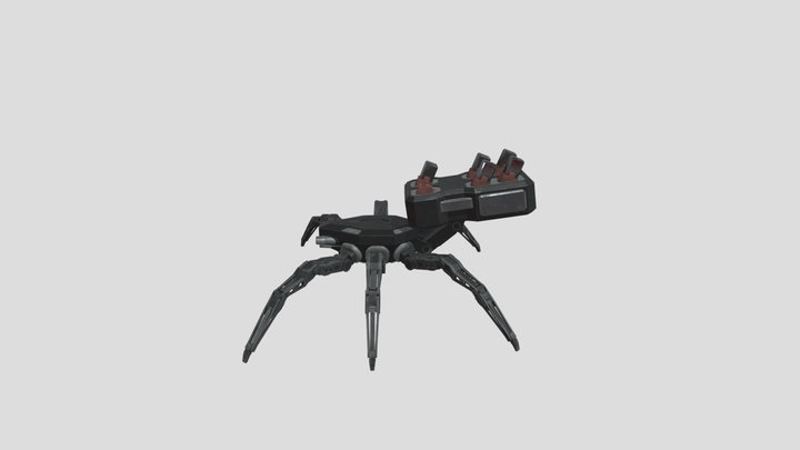 Spider Robot 3D Model
